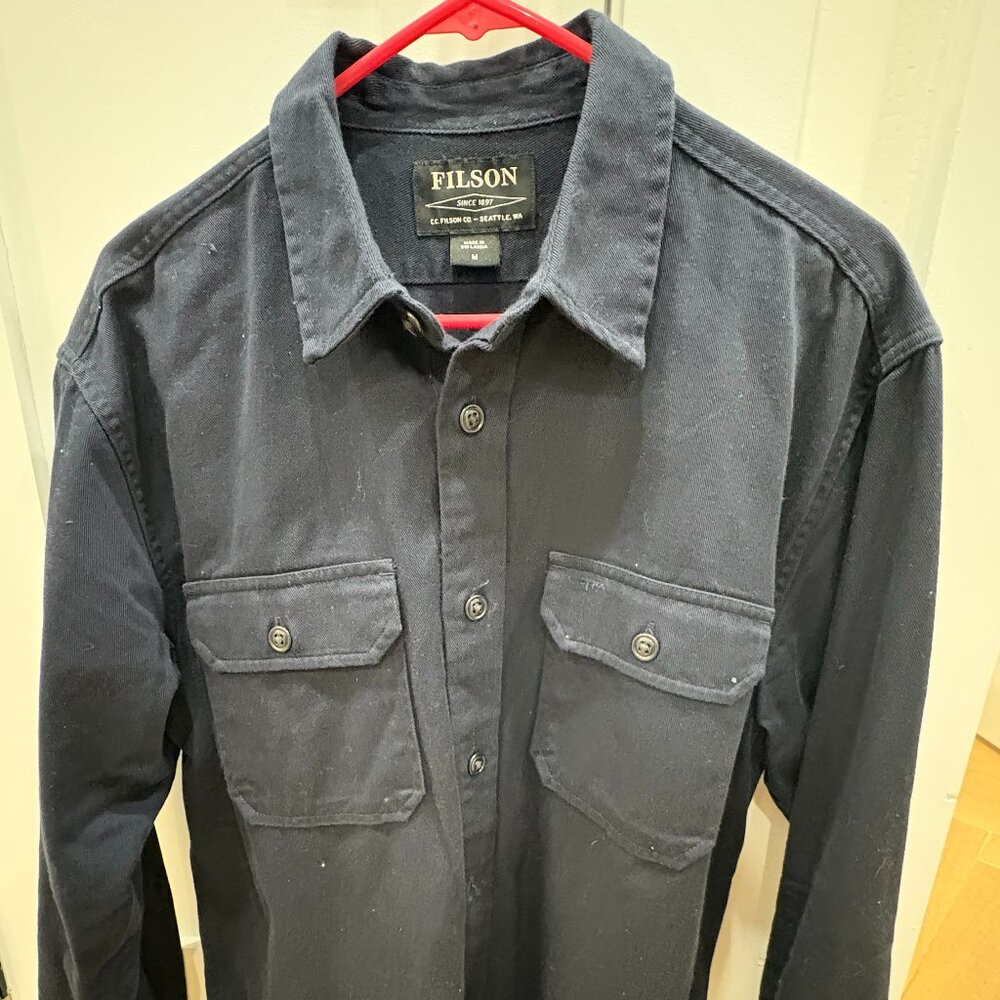 Filson Twill Work Shirt / CPO shirt - Size M (Medium)